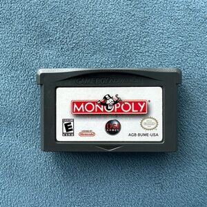 Nintendo Game Boy Advance SP Monopoly Cartridge